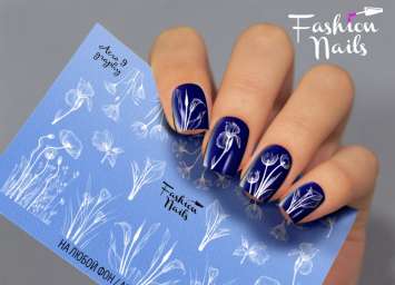 Fashion Nails Слайдер-дизайн AEROGRAPHY № 9