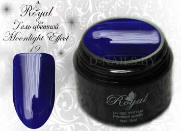 Цветной гель Royal Moonlight Effect 5 ml №19