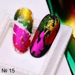 Фольга красно-желтая (15)