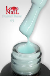 LOVE NAIL Каучуковая камуфлирующая база PASTEL №3