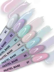 LOVE NAIL Каучуковая камуфлирующая база PASTEL №3