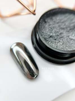 Втирка металлик серебро, Арт.1120