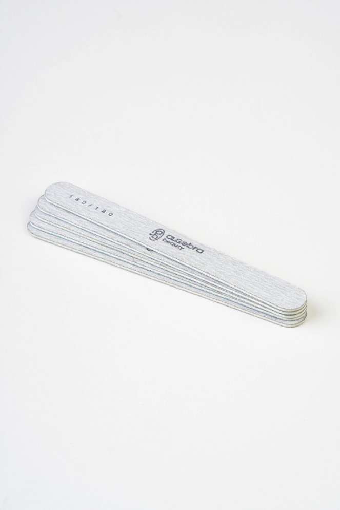 Algebra Beauty Пилки на деревянной основе 180/180 грит M 25 шт    