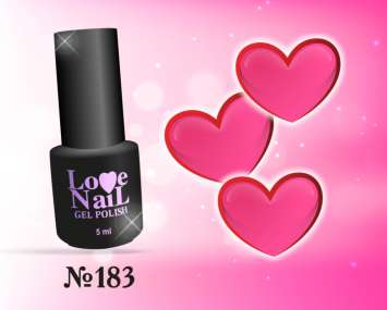 183 LOVE NAIL ГЕЛЬ ЛАК класса Premium  