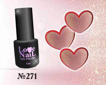 271 LOVE NAIL ГЕЛЬ ЛАК класса Premium                                    