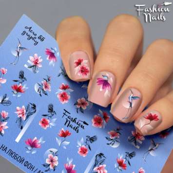 Fashion Nails Слайдер-дизайн AEROGRAPHY № 55