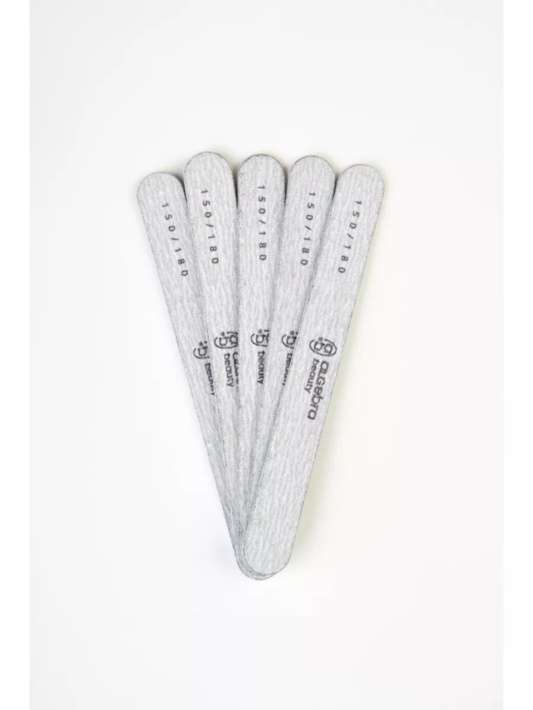 Algebra Beauty Пилки на деревянной основе 150/180 грит M 50 шт    