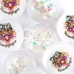 КАМИФУБУКИ РАДУЖНЫЕ №1328 ШЕСТИГРАННИКИ МИКС