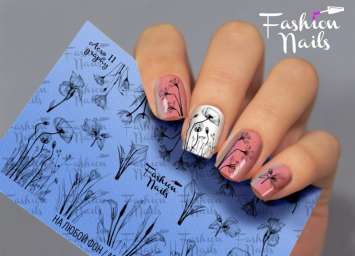 Fashion Nails Слайдер-дизайн AEROGRAPHY № 11
