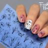 Fashion Nails Слайдер-дизайн AEROGRAPHY № 11