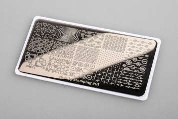 Пластина для стемпинга Swanky Stamping 01