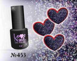 453 LOVE NAIL ГЕЛЬ ЛАК класса Premium                 
