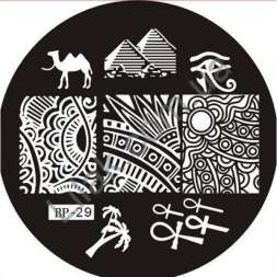 Диск для стемпинга круглый №AP-29