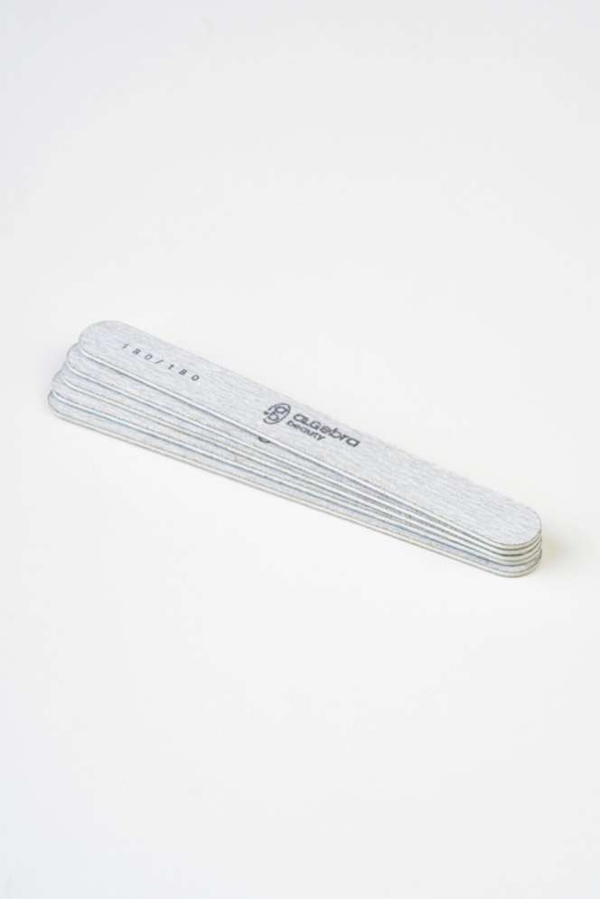 Algebra Beauty Пилки на деревянной основе 180/180 грит M 50 шт     