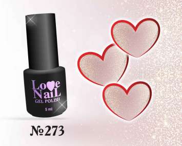 273 LOVE NAIL ГЕЛЬ ЛАК класса Premium                                     
