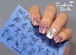 Fashion Nails Слайдер-дизайн AEROGRAPHY № 12