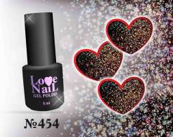 454 LOVE NAIL ГЕЛЬ ЛАК класса Premium                  