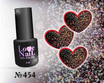 454 LOVE NAIL ГЕЛЬ ЛАК класса Premium                  