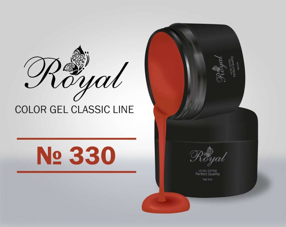 Цветной гель Royal Classic Line 5ml №330
