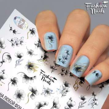 Fashion Nails Слайдер-дизайн GALAXY № 76