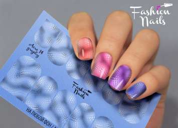 Fashion Nails Слайдер-дизайн AEROGRAPHY № 14