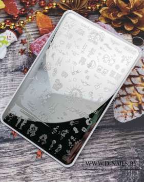 Пластина для стемпинга MAX 023