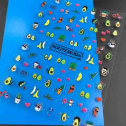 Наклейки Nogtemoda № 022