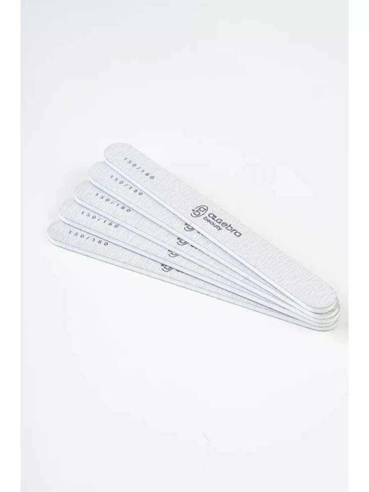 Algebra Beauty Пилки на пластиковой основе 150/180 грит L Plus 20 шт   