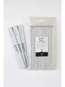 Algebra Beauty Пилки на пластиковой основе 150/180 грит L Plus 20 шт   