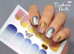 Fashion Nails Слайдер-дизайн METALLIC № 32