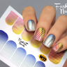 Fashion Nails Слайдер-дизайн METALLIC № 32