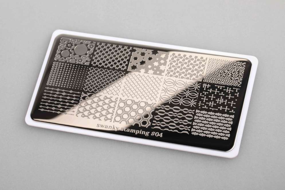 Пластина для стемпинга Swanky Stamping 04