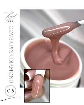 Моделирующий гель Royal Cover Pink Diamond №5 купить в Минске  Прочный гель для наращивания