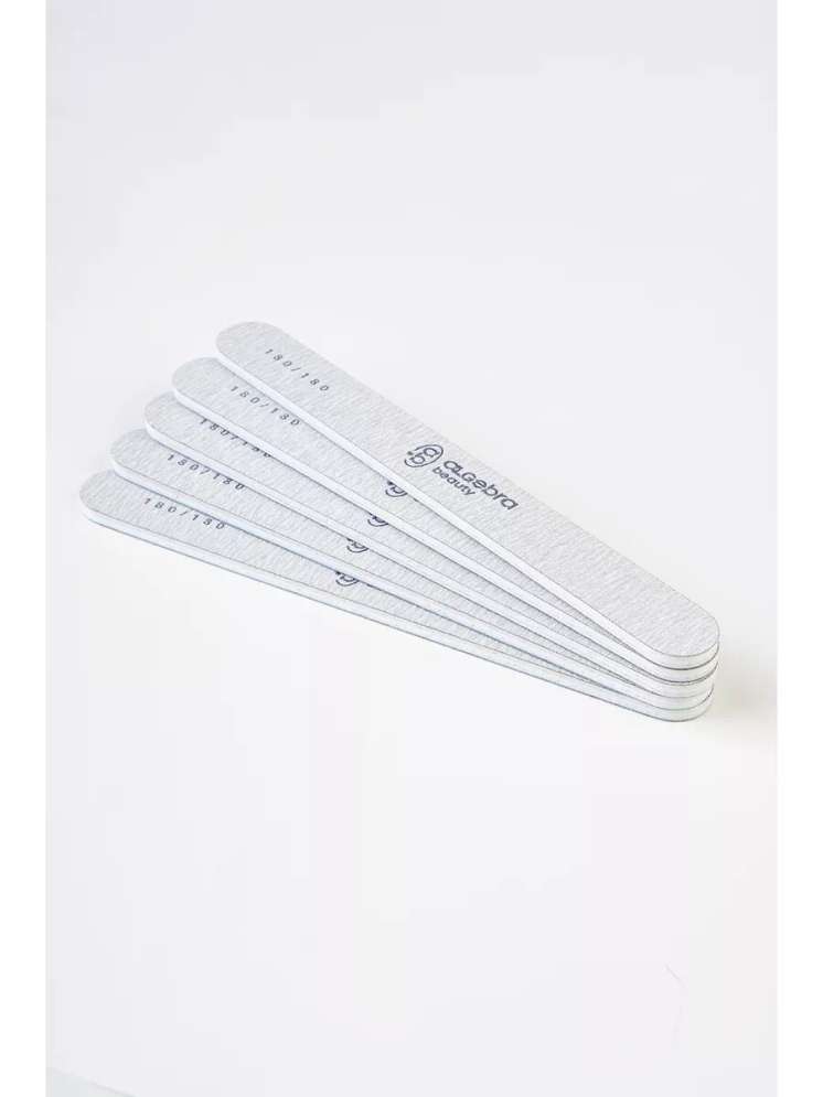 Algebra Beauty Пилки на пластиковой основе 180/180 грит L Plus 20 шт   