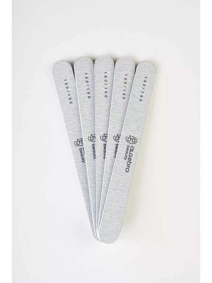 Algebra Beauty Пилки на пластиковой основе 180/180 грит L Plus 20 шт   