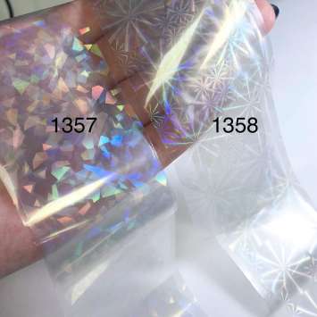 Фольга переводная Северное сияние 4*50 см №1358