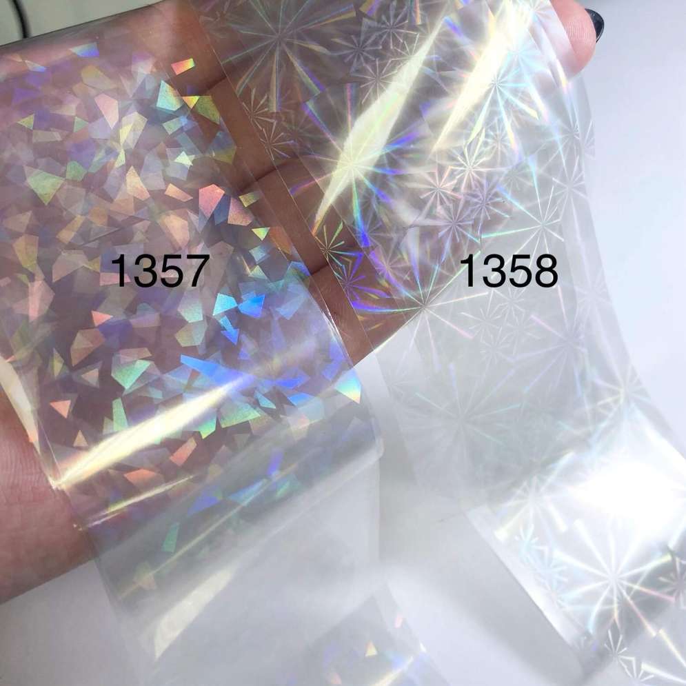 Фольга переводная Северное сияние 4*50 см №1358