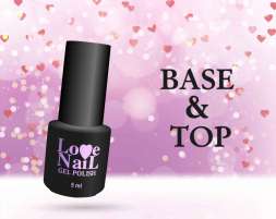 Base &amp; Top 2 в 1 LOVE NAIL
