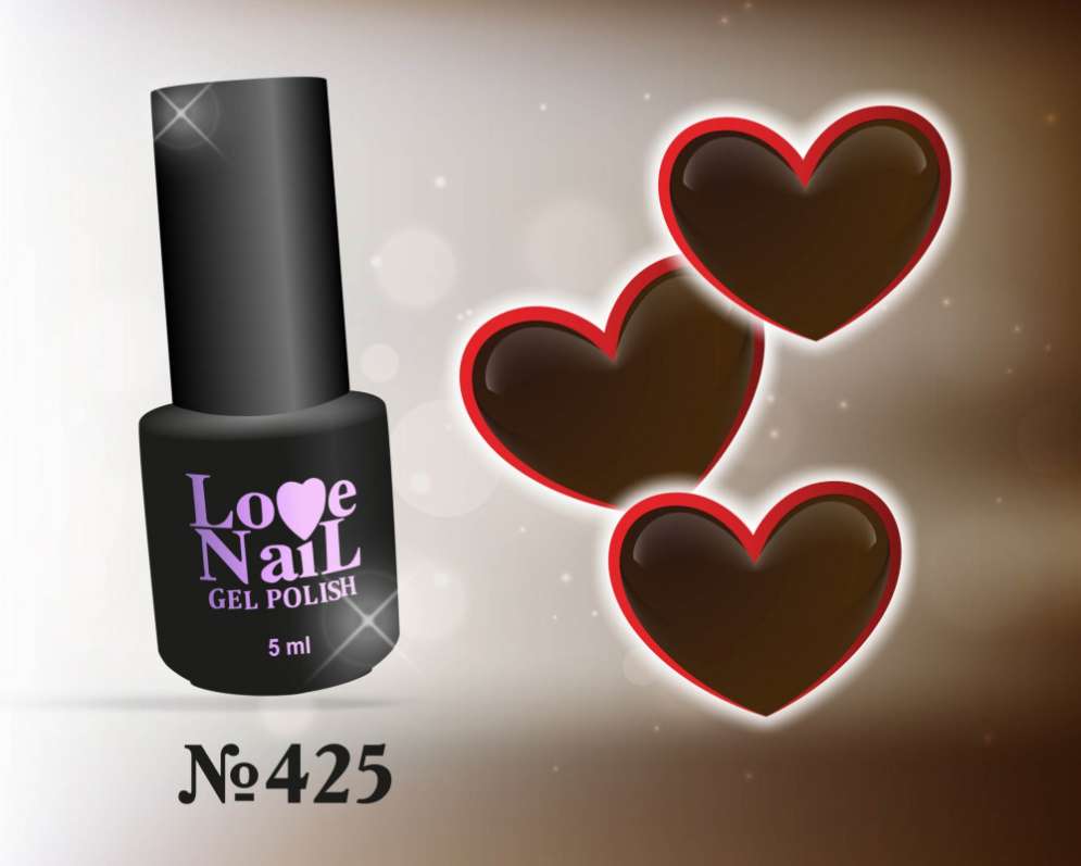 425 LOVE NAIL ГЕЛЬ ЛАК класса Premium              