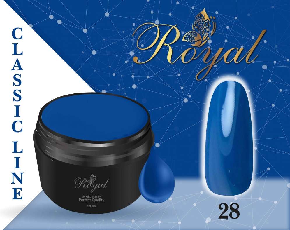 Гель-краска Royal Classic Line 5 ml №28 