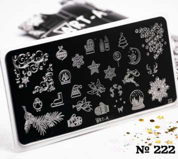Пластина для стемпинга А222