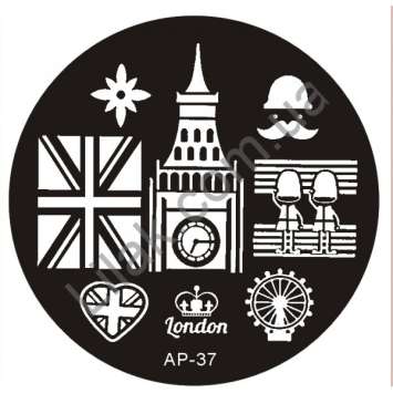 Диск для стемпинга круглый №AP-37