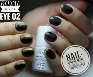 Гель-лак ROYAL 5D CAT EYE №02 10 ml 