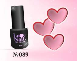 089 LOVE NAIL ГЕЛЬ ЛАК класса Premium    