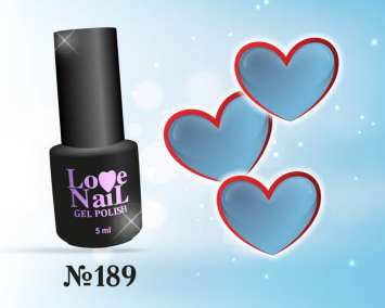 189 LOVE NAIL ГЕЛЬ ЛАК класса Premium  