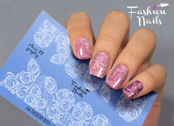 Fashion Nails Слайдер-дизайн AEROGRAPHY № 22