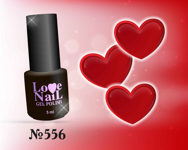 556 LOVE NAIL ГЕЛЬ ЛАК класса Premium    
