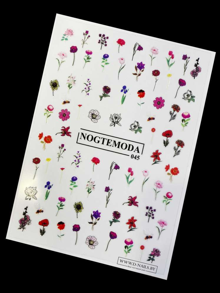 Наклейки Nogtemoda № 045