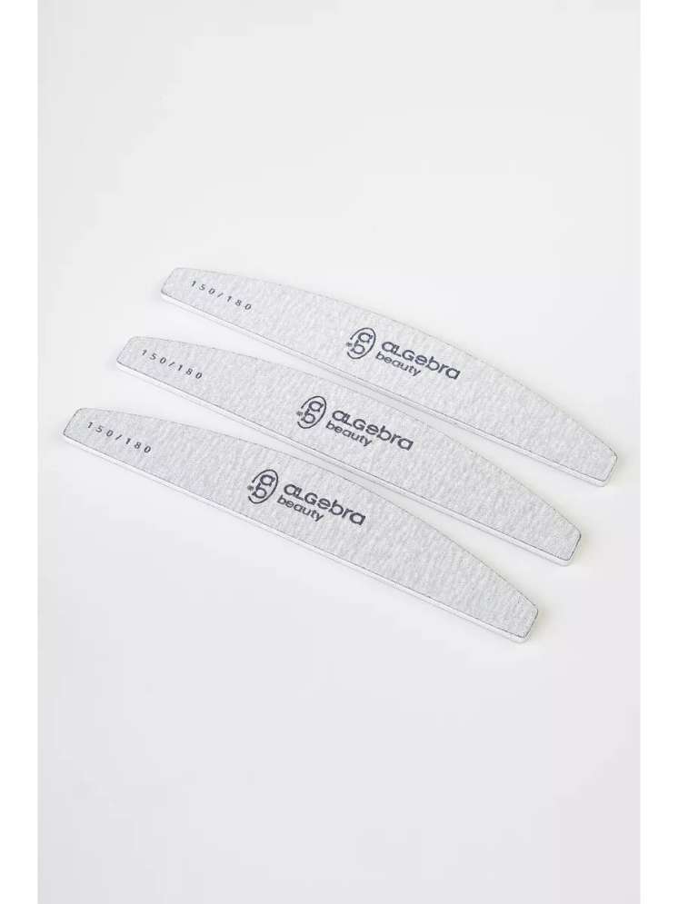 Algebra Beauty Пилки на пластиковой основе 150/180 грит XL Лодка 20 шт    