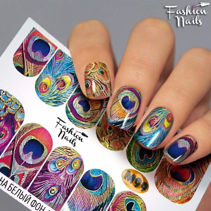 Fashion Nails Слайдер-дизайн METALLIC № 99